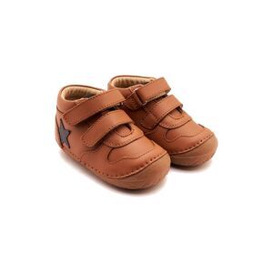 Old Soles Team Pave Leather Sneaker, Brown